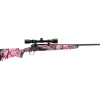 AXIS XP Compact Muddy Girl cal. 7mm-08 REM bolt action rifle with scope