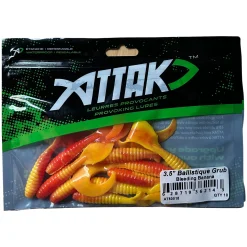 Ballistique Grub Soft baits - 10/pkg^Attak