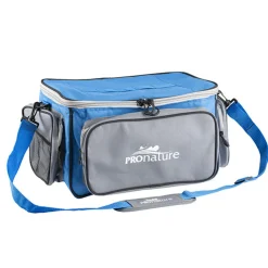 Big format fishing bag with tackle boxes