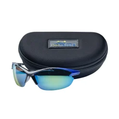 Blue flash polarized sunglasses