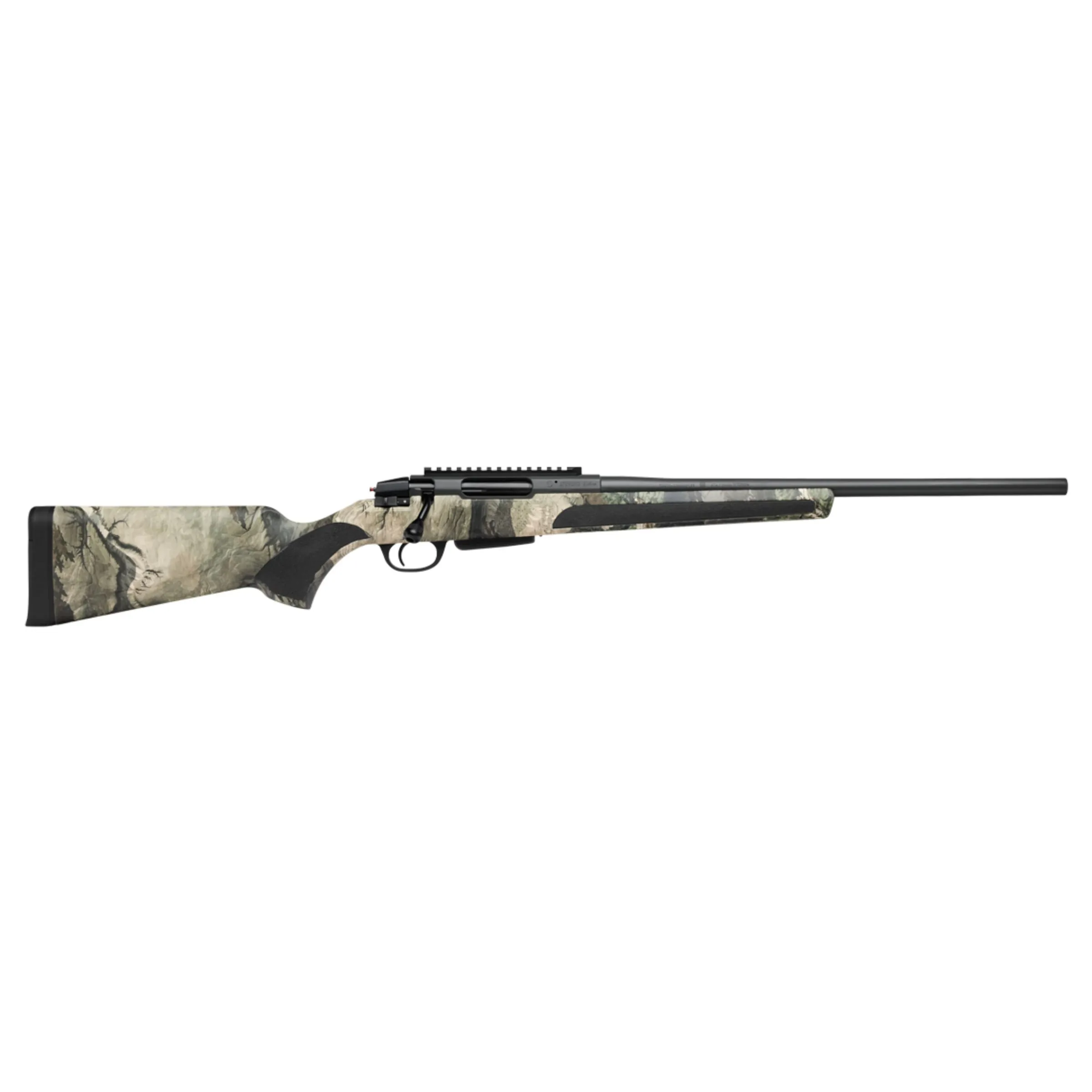Camo "Stevens Series 334" bolt action rifle with Engage 3-9x40 scope^Savage Sale