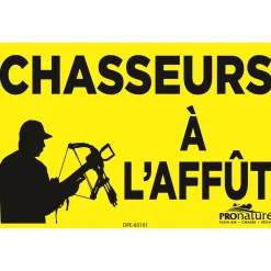 “Chasseur à l’affût”, sign
