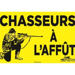 “Chasseur à l’affût”, sign