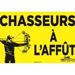 “Chasseur à l’affût”, sign^Pronature Online