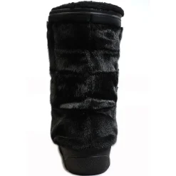 Checked style Seal fur boots - Women's