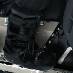 Checked style Seal fur boots - Men’s^Bilodeau Hot