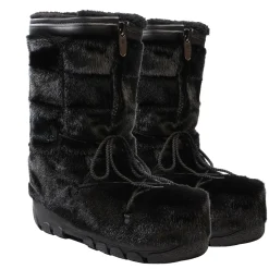 Checked style Seal fur boots - Women's^Bilodeau Sale