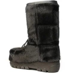 Checked style Seal fur boots - Women's^Bilodeau Sale