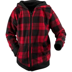 Checkered hoodie - Junior^Alper Best