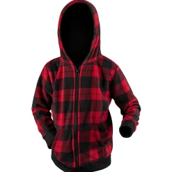 Checkered hoodie - Junior^Alper Best