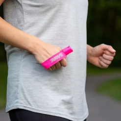 Deterrent pepper for dog attacks with hand strap - Pink