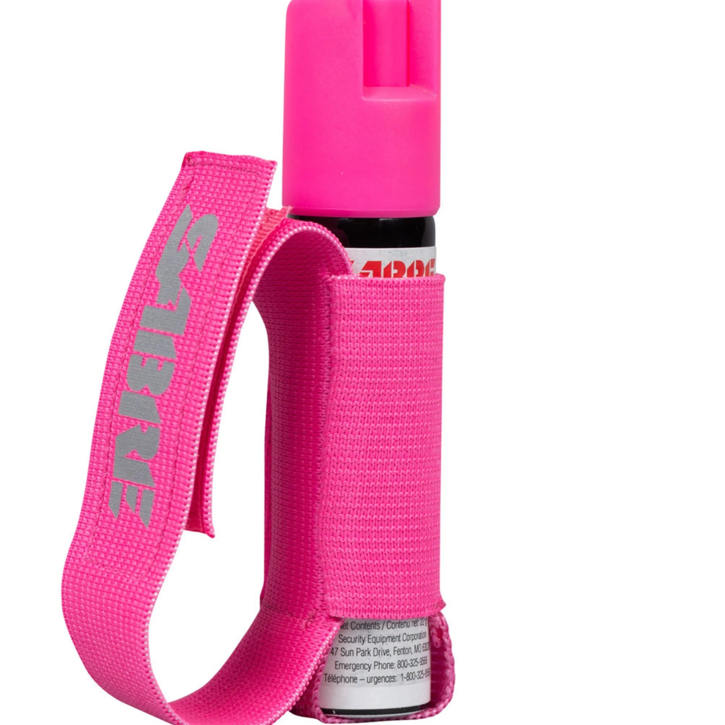 Deterrent pepper for dog attacks with hand strap - Pink^Sabre Wild Clearance