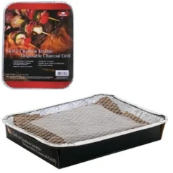 Disposable charcoal grill