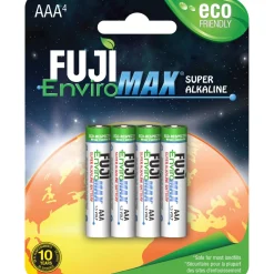 EnviroMAX super alkaline batteries - AAA^Fuji Hot