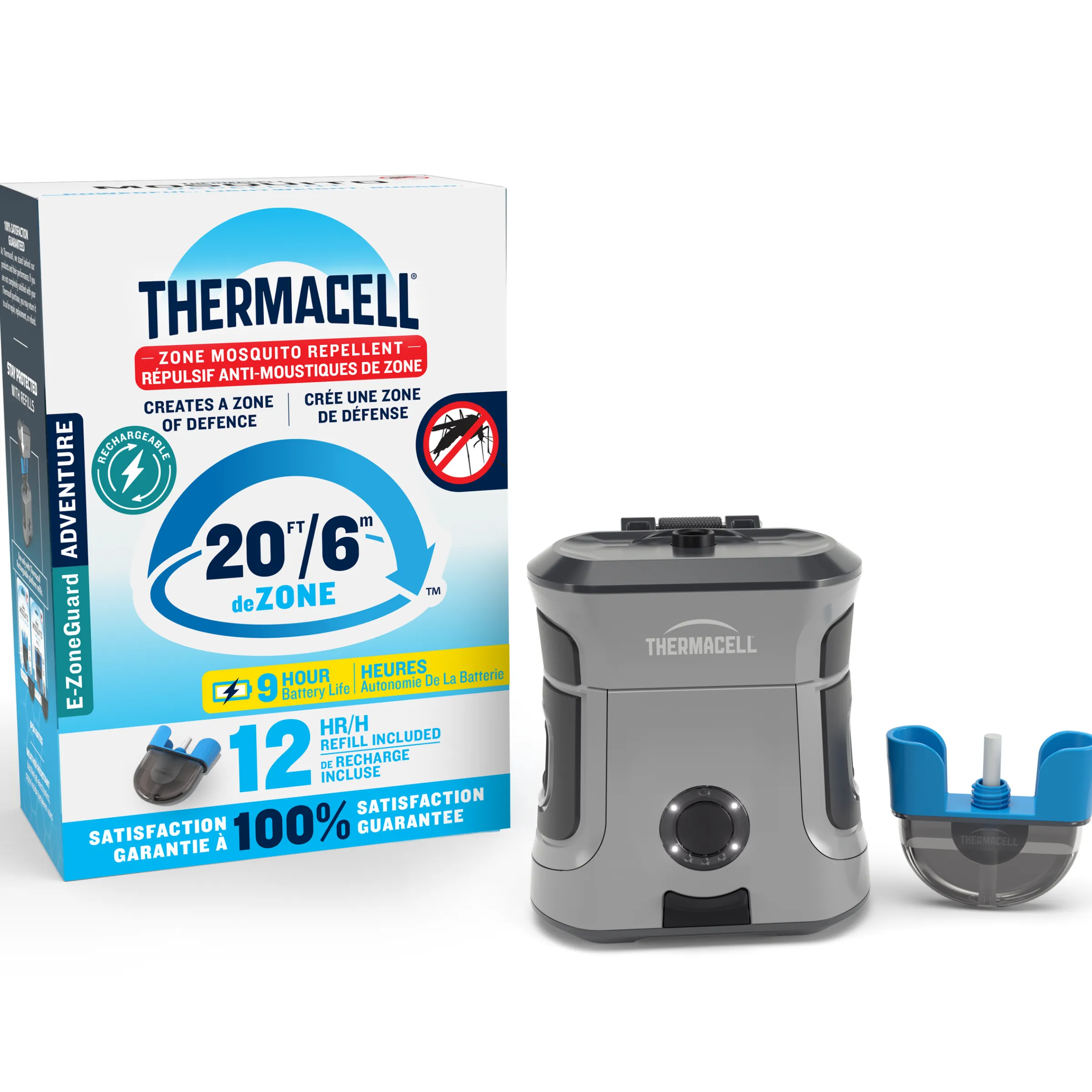 E-ZoneGuard Adventure Rechargeable Mosquito Repeller^Thermacell Sale