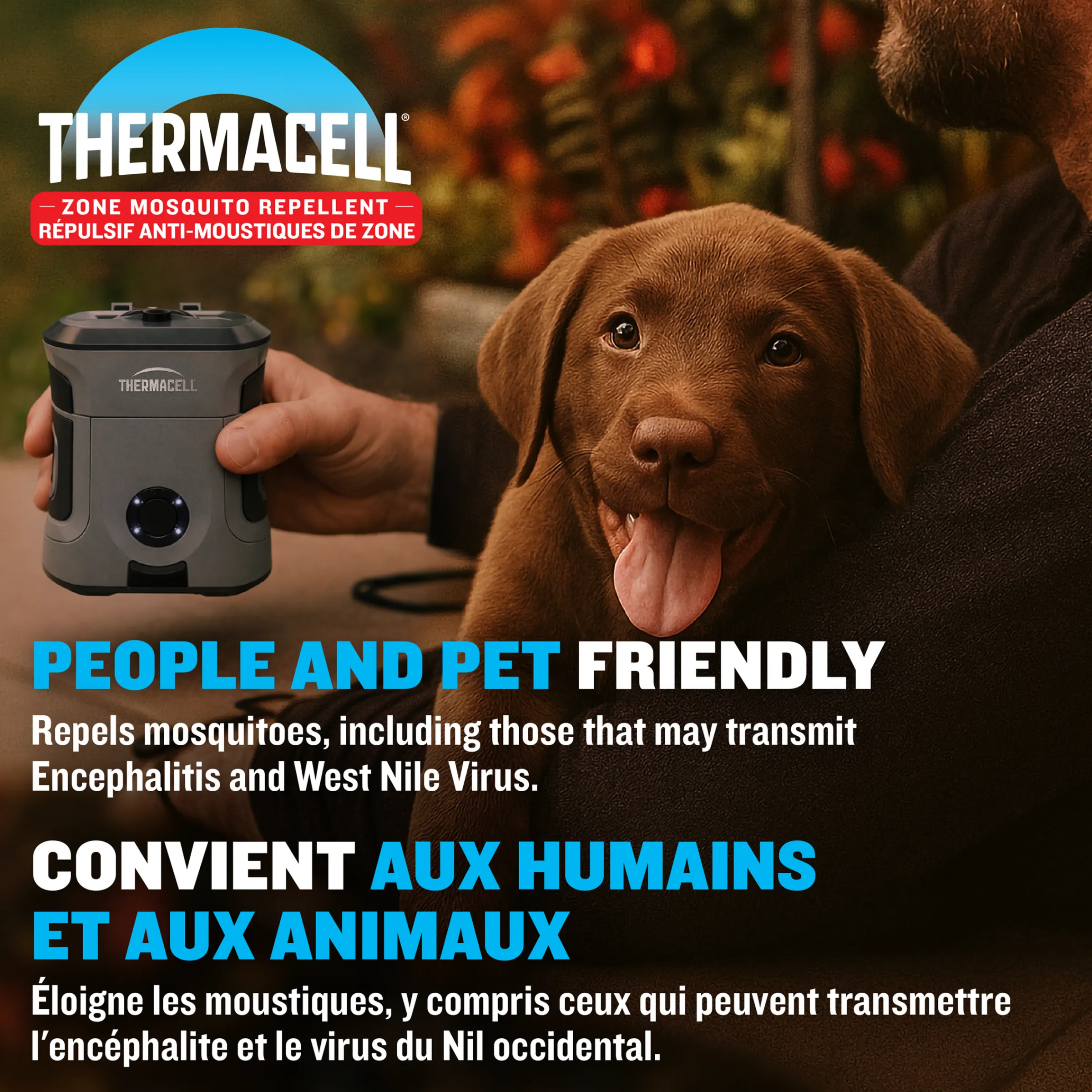 E-ZoneGuard Adventure Rechargeable Mosquito Repeller^Thermacell Sale
