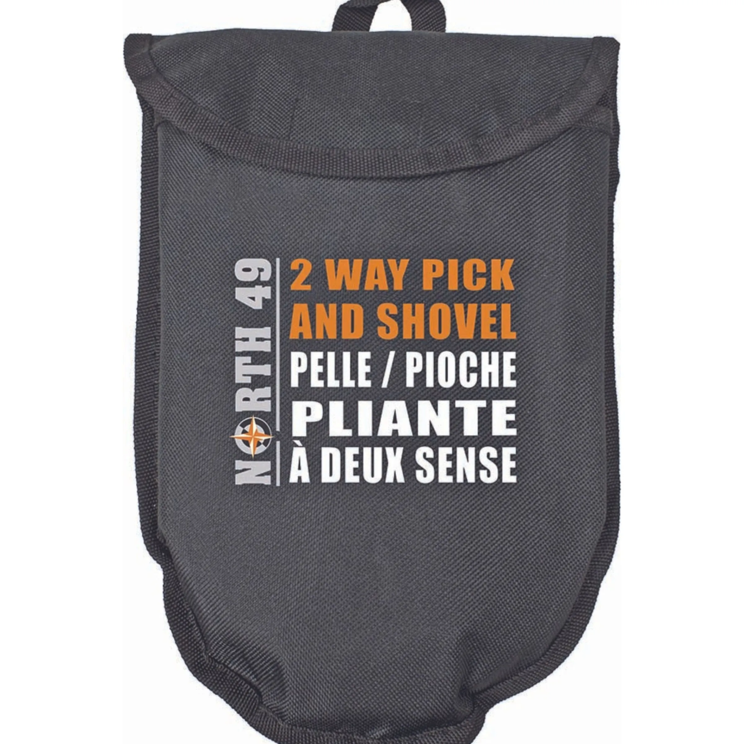 Folding compact shovel with case^North 49 Hot