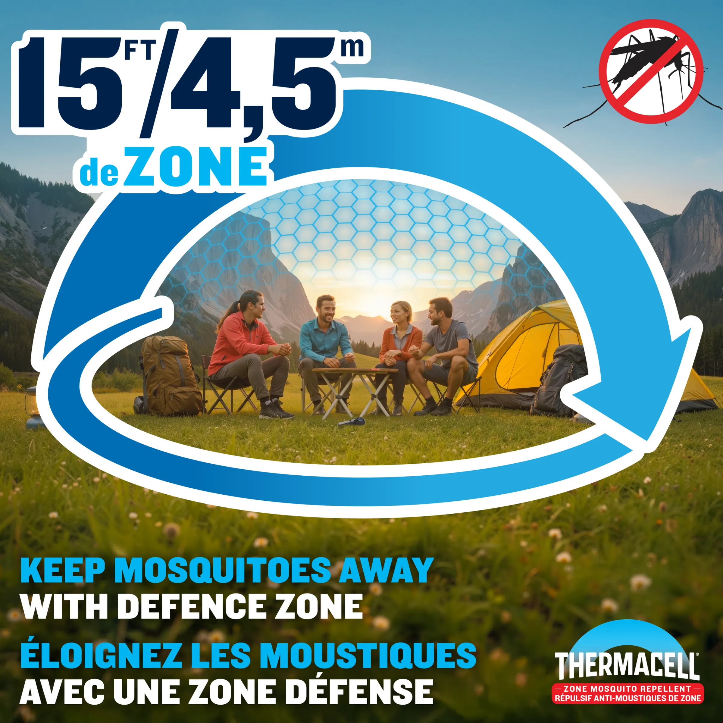 Fuel-ZoneGuard Extreme Fuel Powered Mosquito Repeller^Thermacell Outlet