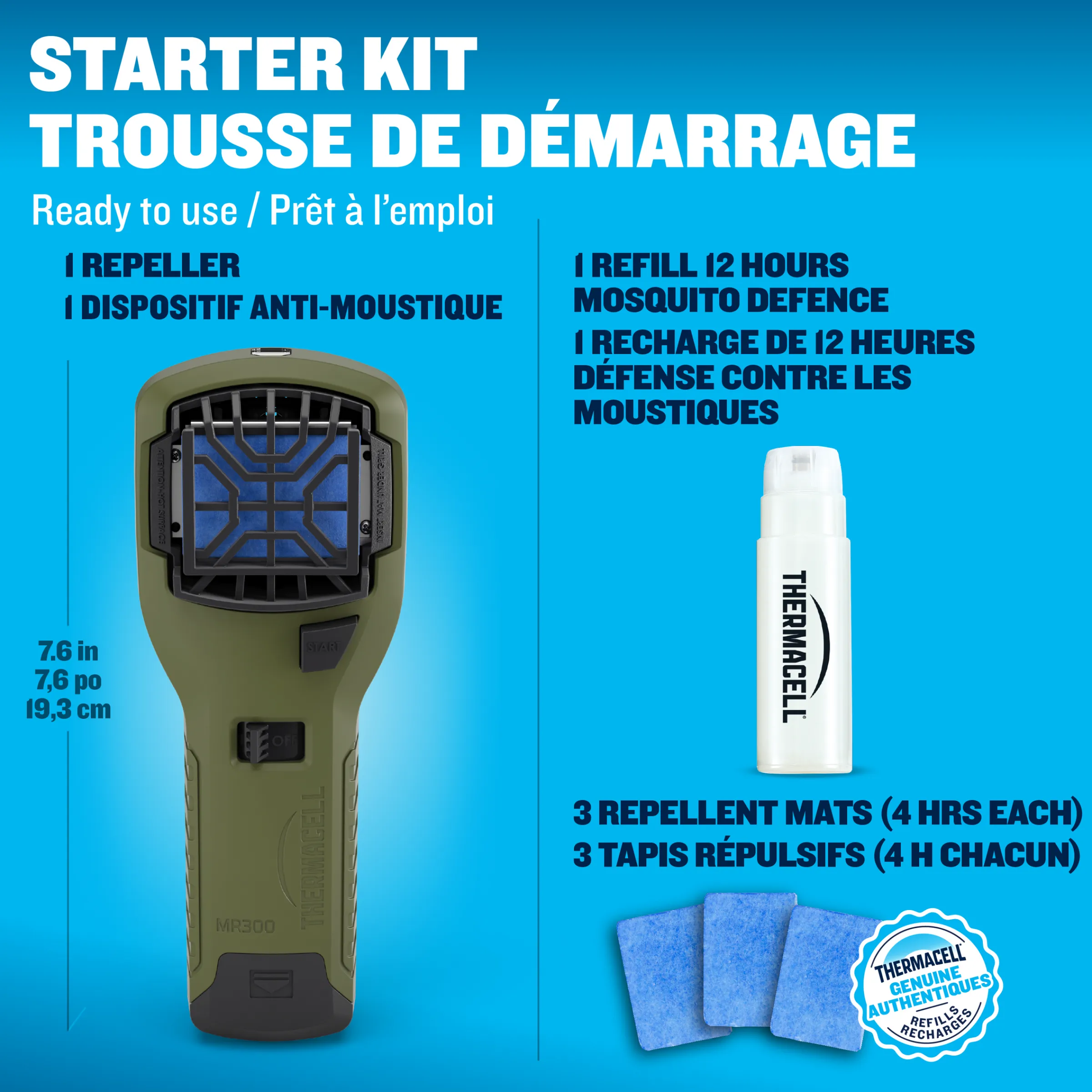 Fuel-ZoneGuard Extreme Fuel Powered Mosquito Repeller^Thermacell Outlet
