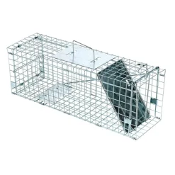Heavy duty live capture trap 10 x 12 x 32 in
