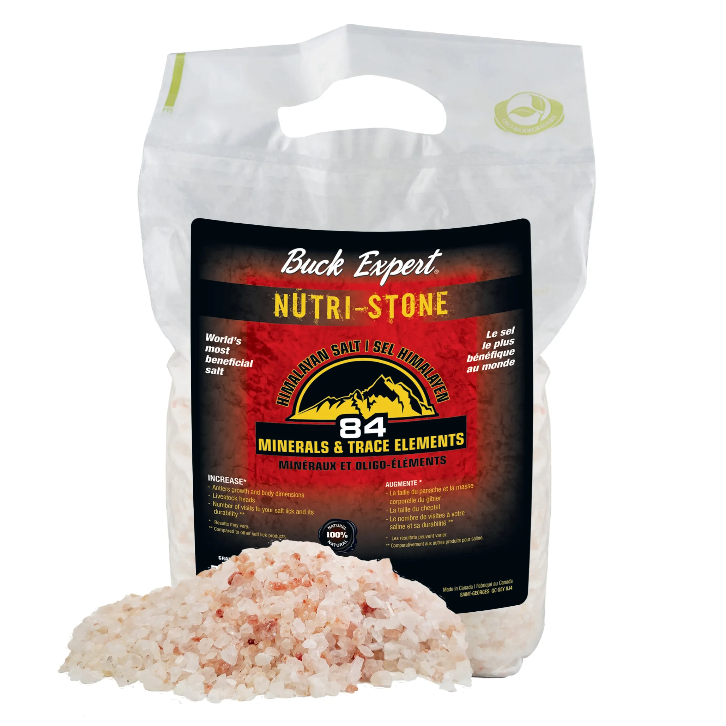 Himalayan Nutri-Stone pink rocks- 3kg^Buck Expert Sale