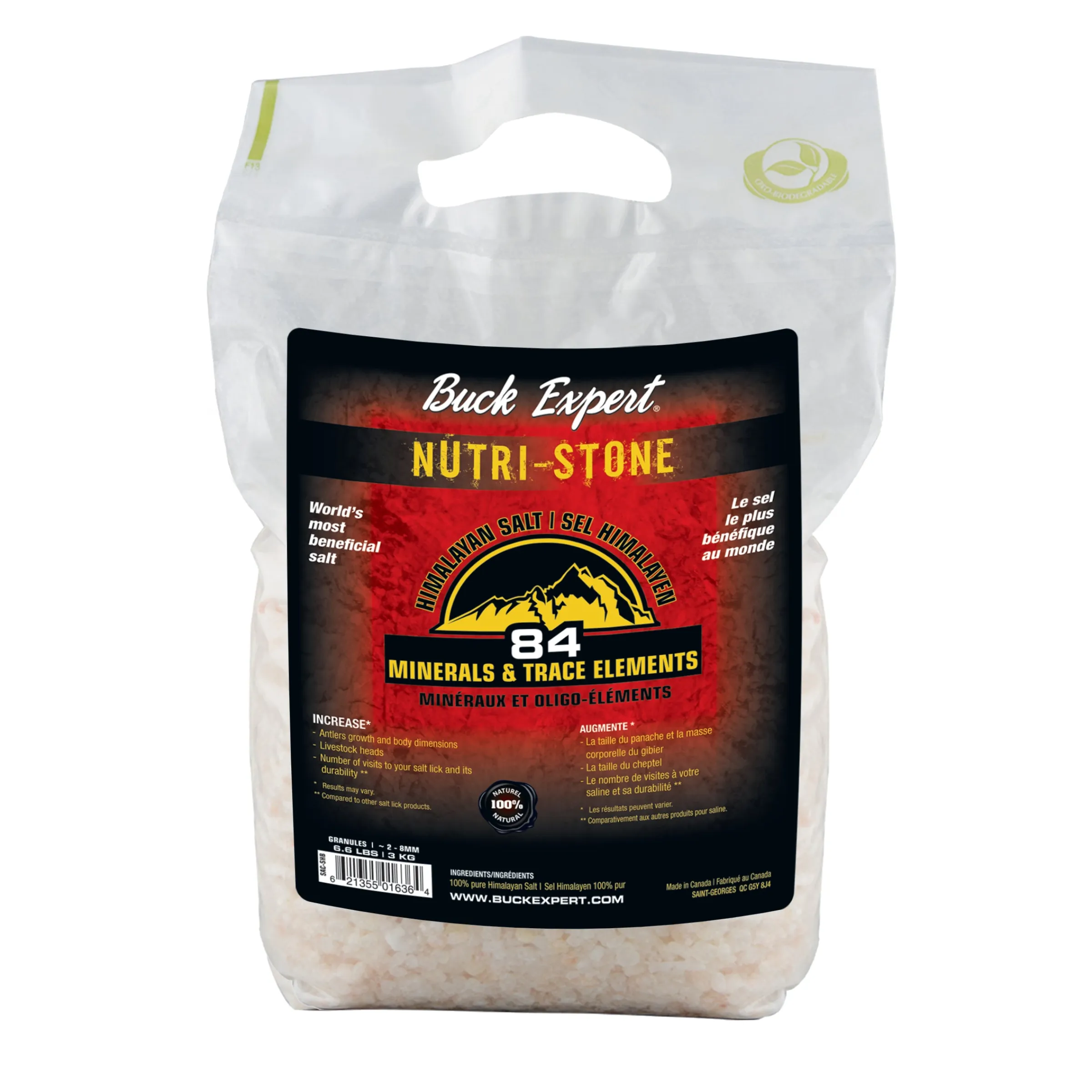 Himalayan Nutri-Stone pink rocks- 3kg^Buck Expert Sale