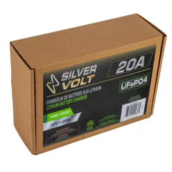 LiFePO4 Battery smart charger^Silver Volt