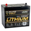 LiFePO4 Rechargeable Lithium battery - 100 A^Silver Volt Online