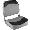 Low back fishing seat