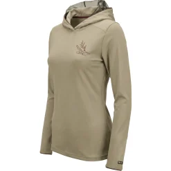 LT Littoral Plaza Taupe Hoodie with mosquito net - Women's