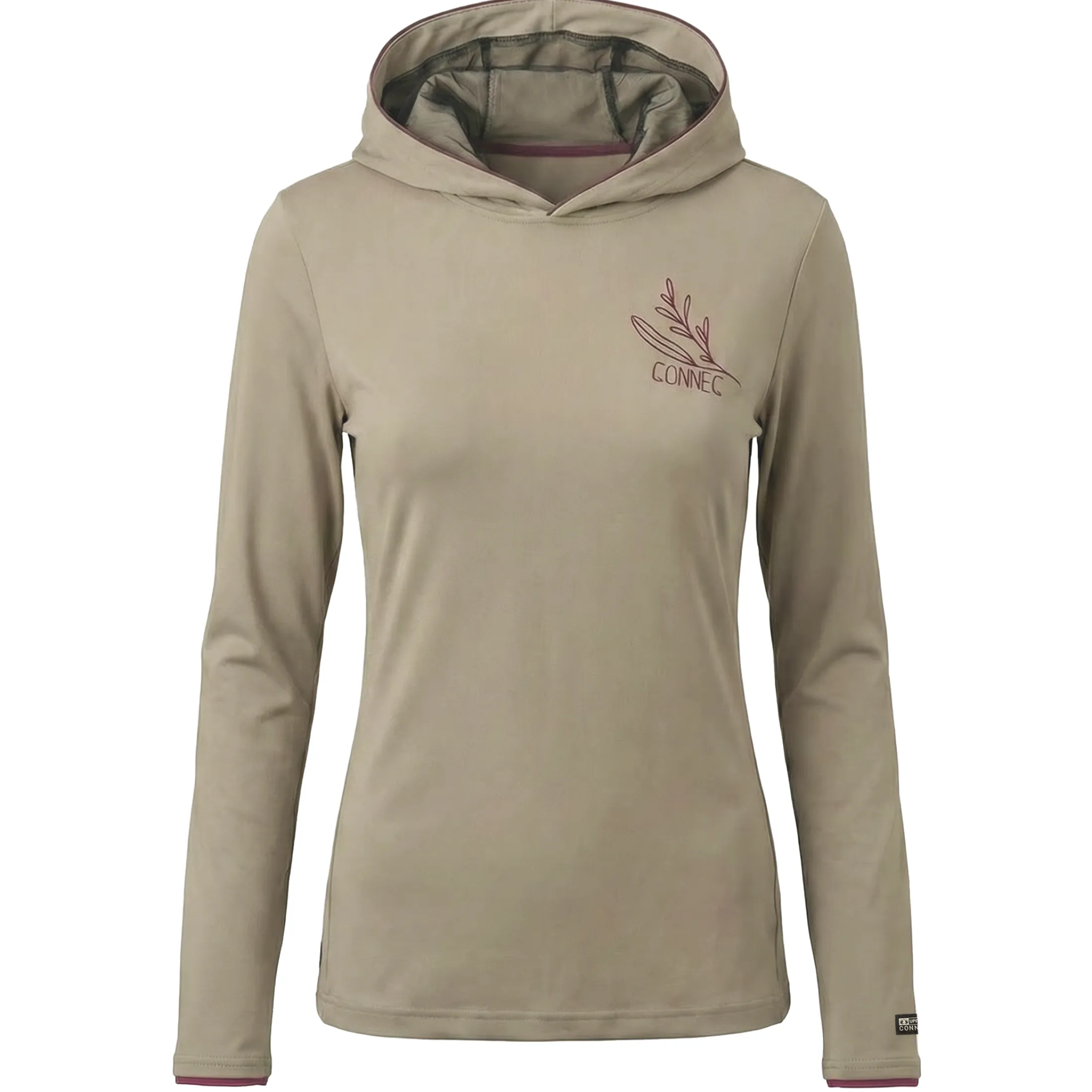 LT Littoral Plaza Taupe Hoodie with mosquito net - Women's