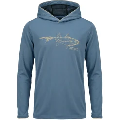 LT Offshore Copen Blue Hoodie with mosquito net - Junior