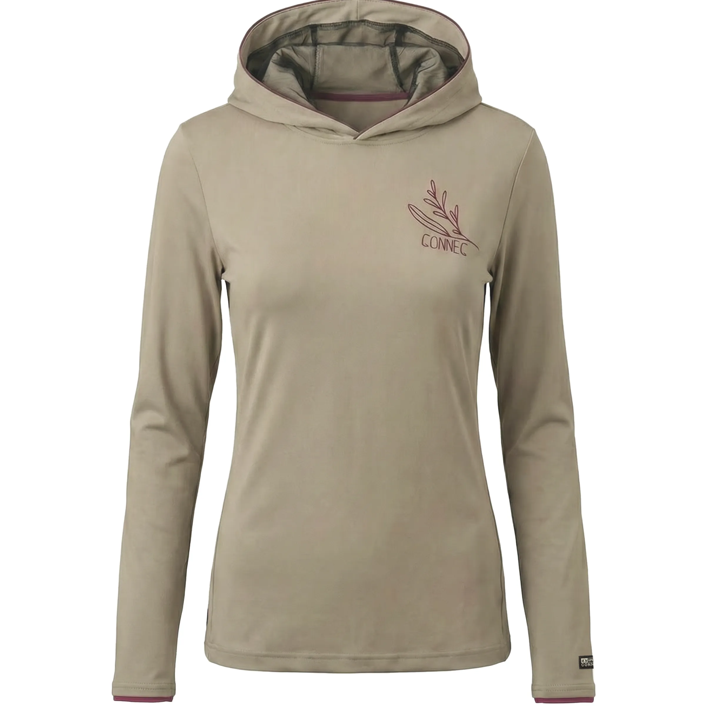 LT Littoral Plaza Taupe Hoodie with mosquito net - Women's^Connec Clearance