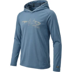 LT Offshore Copen Blue Hoodie with mosquito net - Junior^Connec Outlet