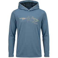 LT Offshore Copen Blue Hoodie with mosquito net - Junior^Connec Outlet