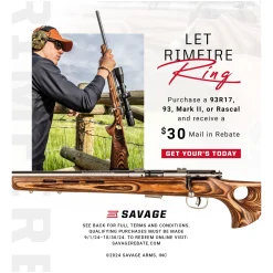 Mark II F cal .22 LR bolt action rifle
