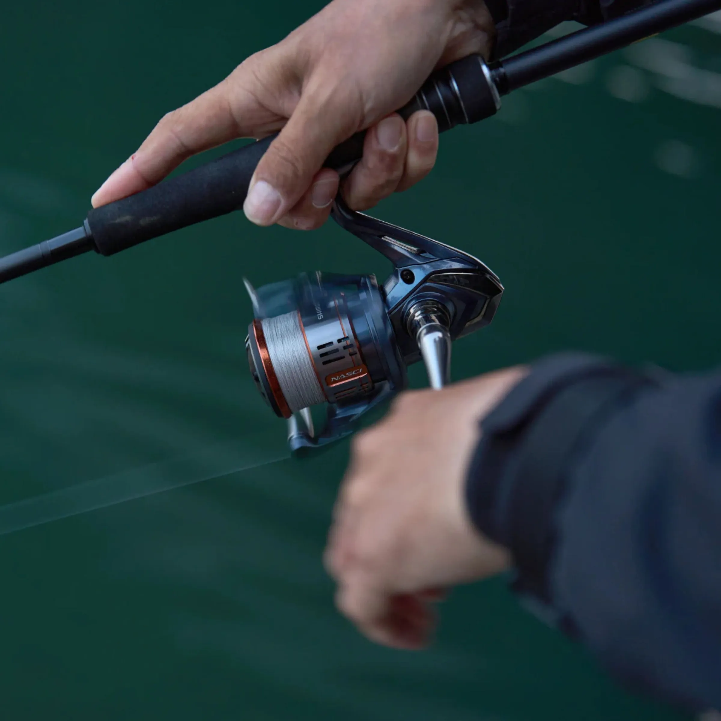NASCI 2500HG FD Spinning reel^Shimano New