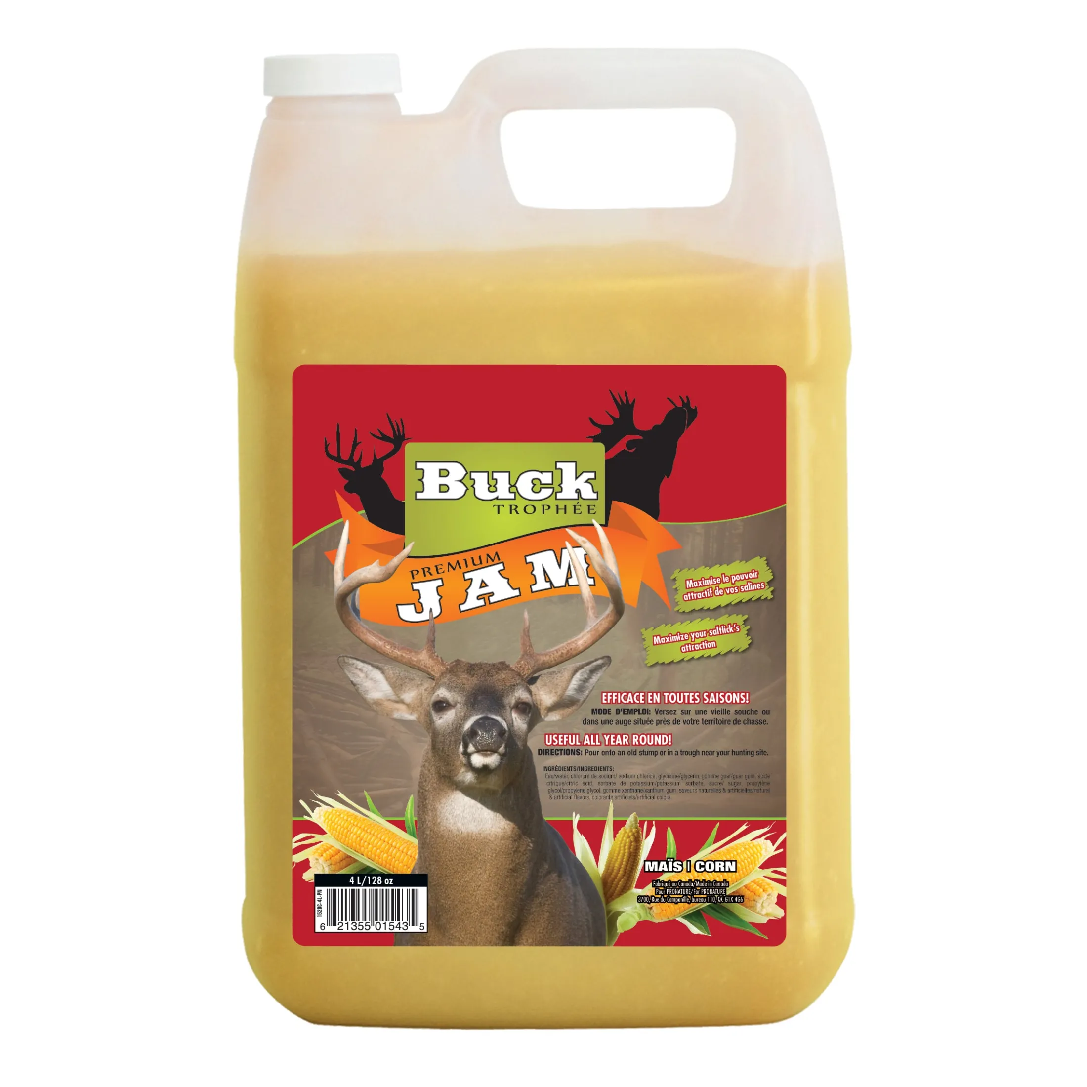Premium Jam Sweet & Salty Corn Flavor - 4 L