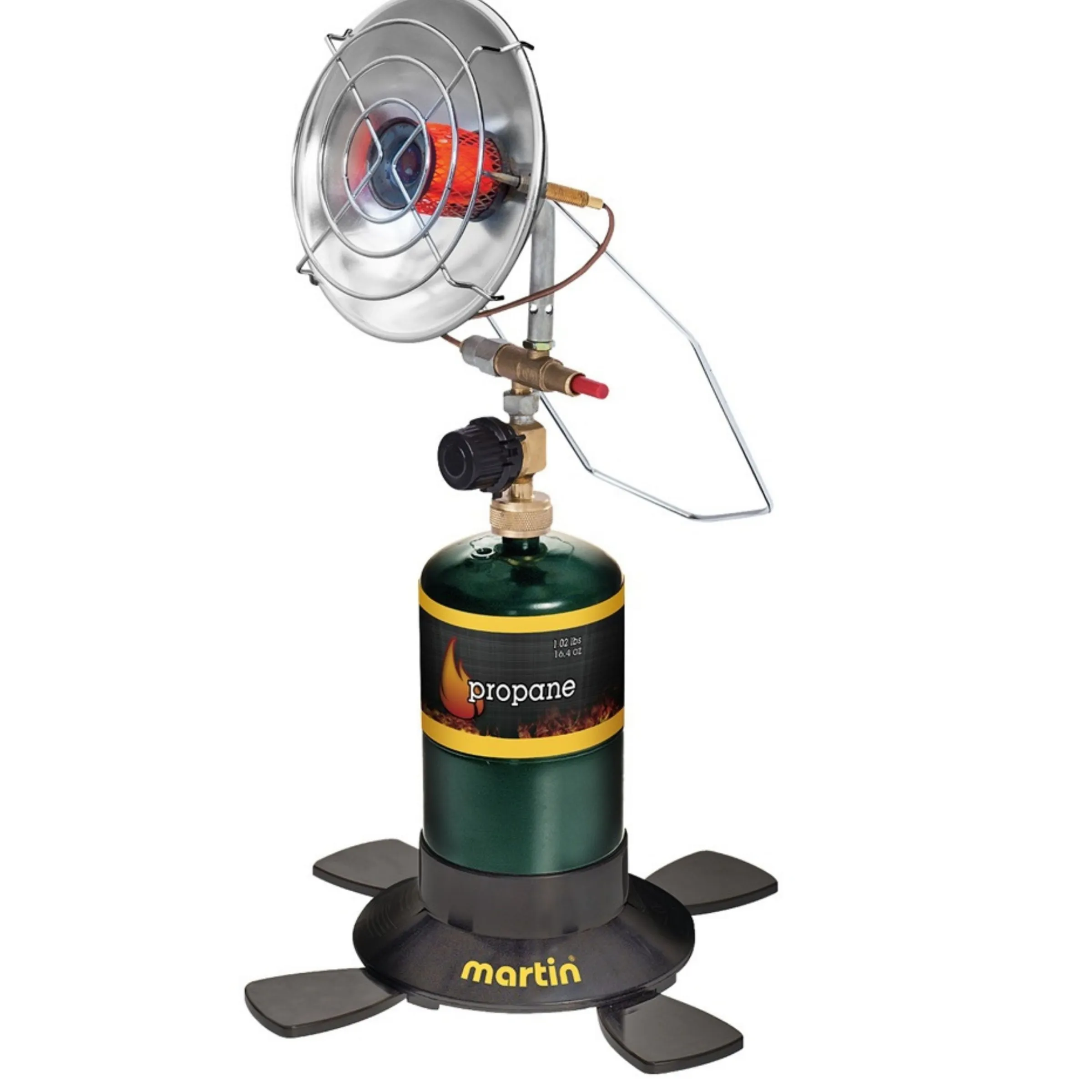 Propane parabolic heater^Martin Best