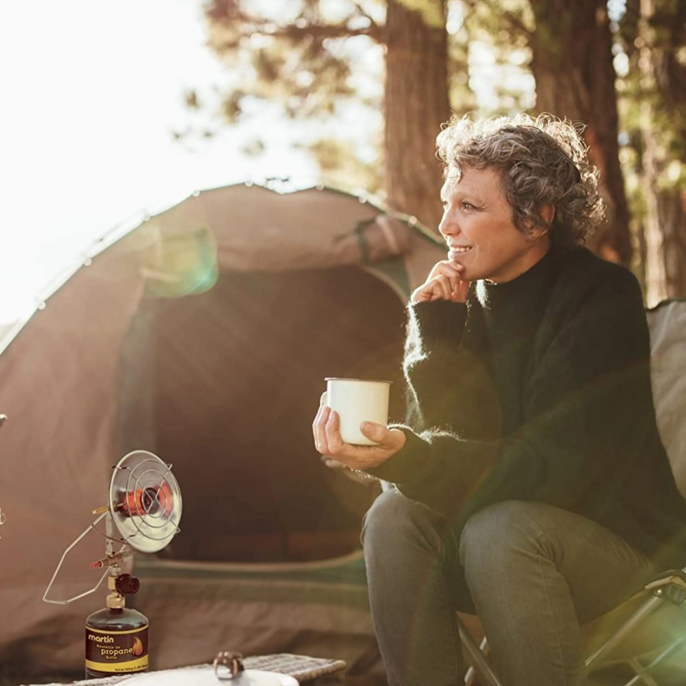 Propane parabolic heater^Martin Best
