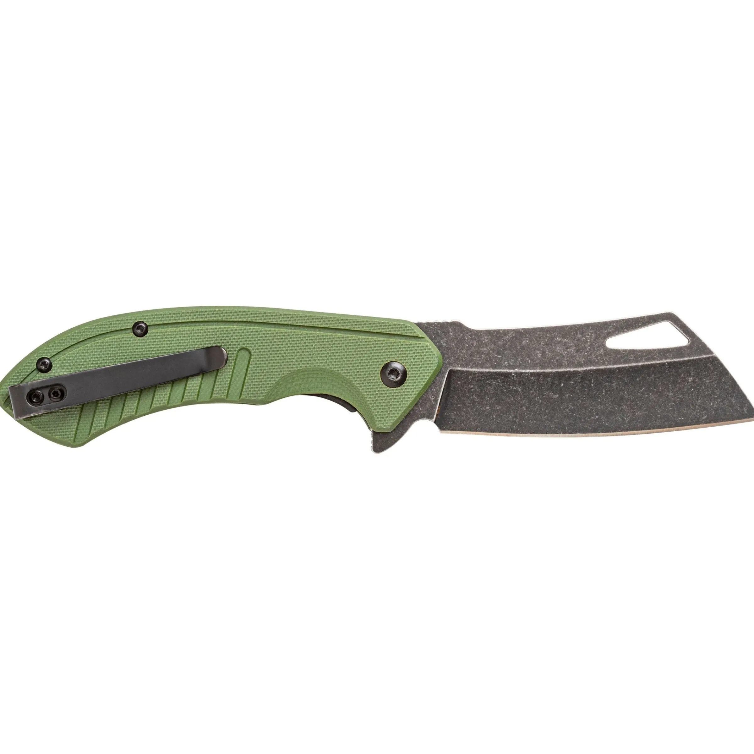 Rally black stonewash stainless cleaver blade^Smiths Hot