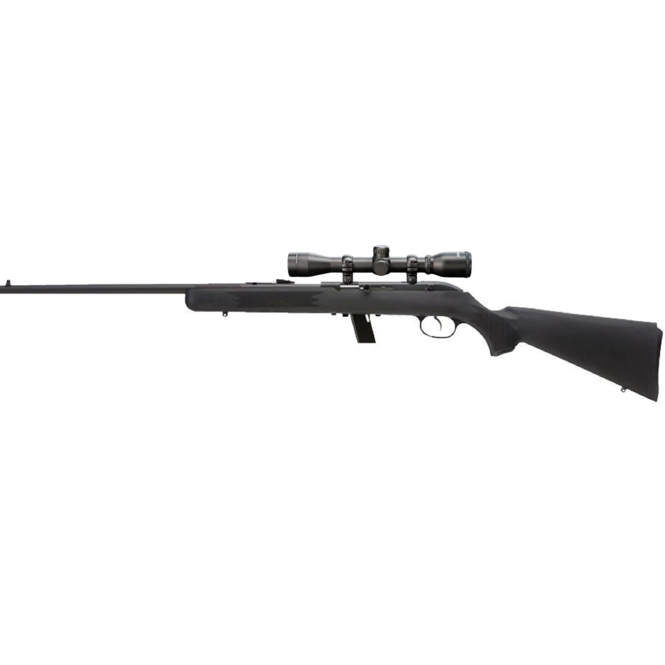 Savage 64F cal .22 LR Left handed semi-automatic rifle with scope