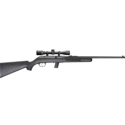 64F cal .22 LR semi-automatic rifle with scope^SAVAGE New
