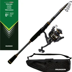 Savvy Conqueror Telescopic spinning combo 6' M