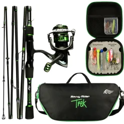 Savvy Rider Trek Travel spinning combo^Amundson Hot