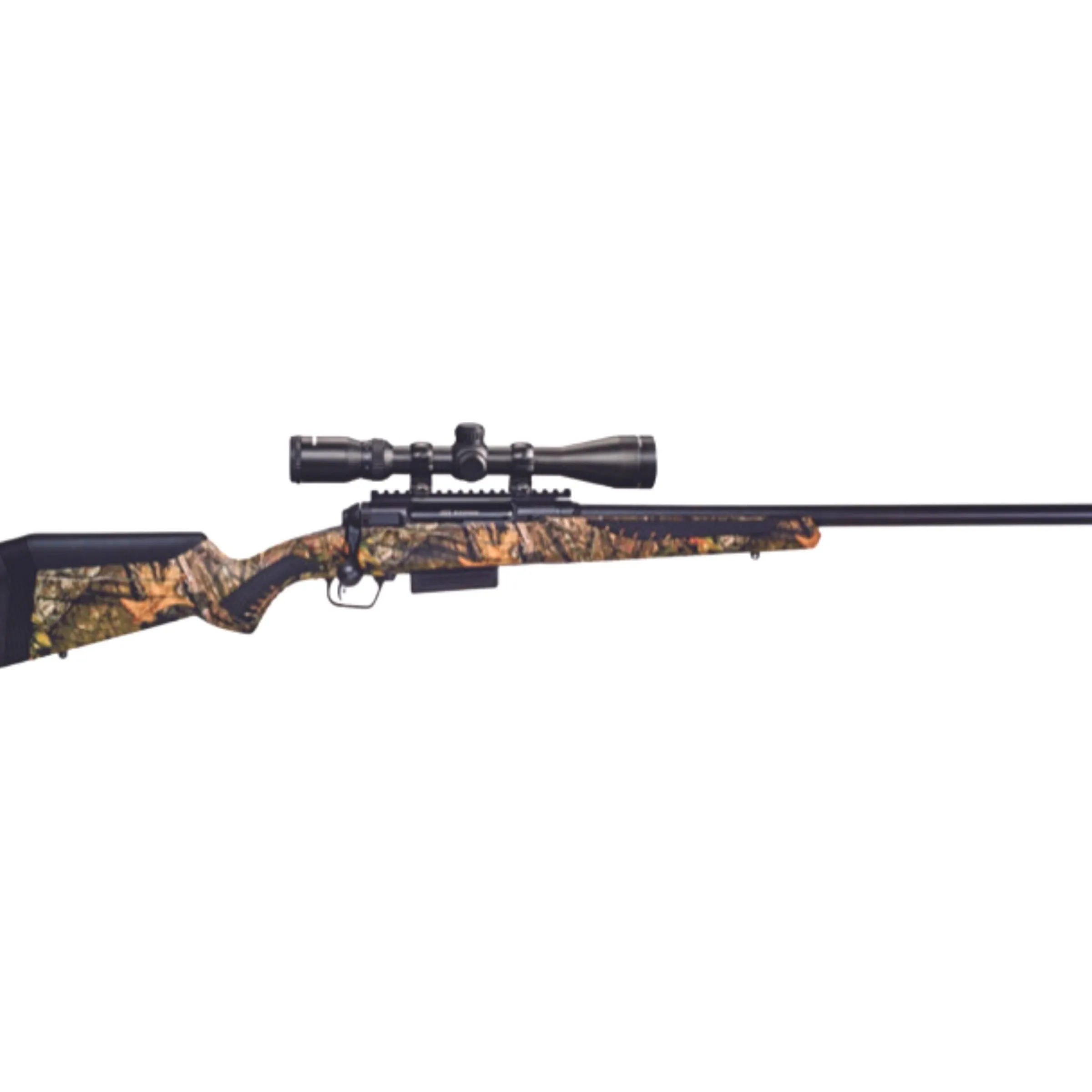 220 Slug cal. 20 camo bolt action slug gun with scope^SAVAGE New