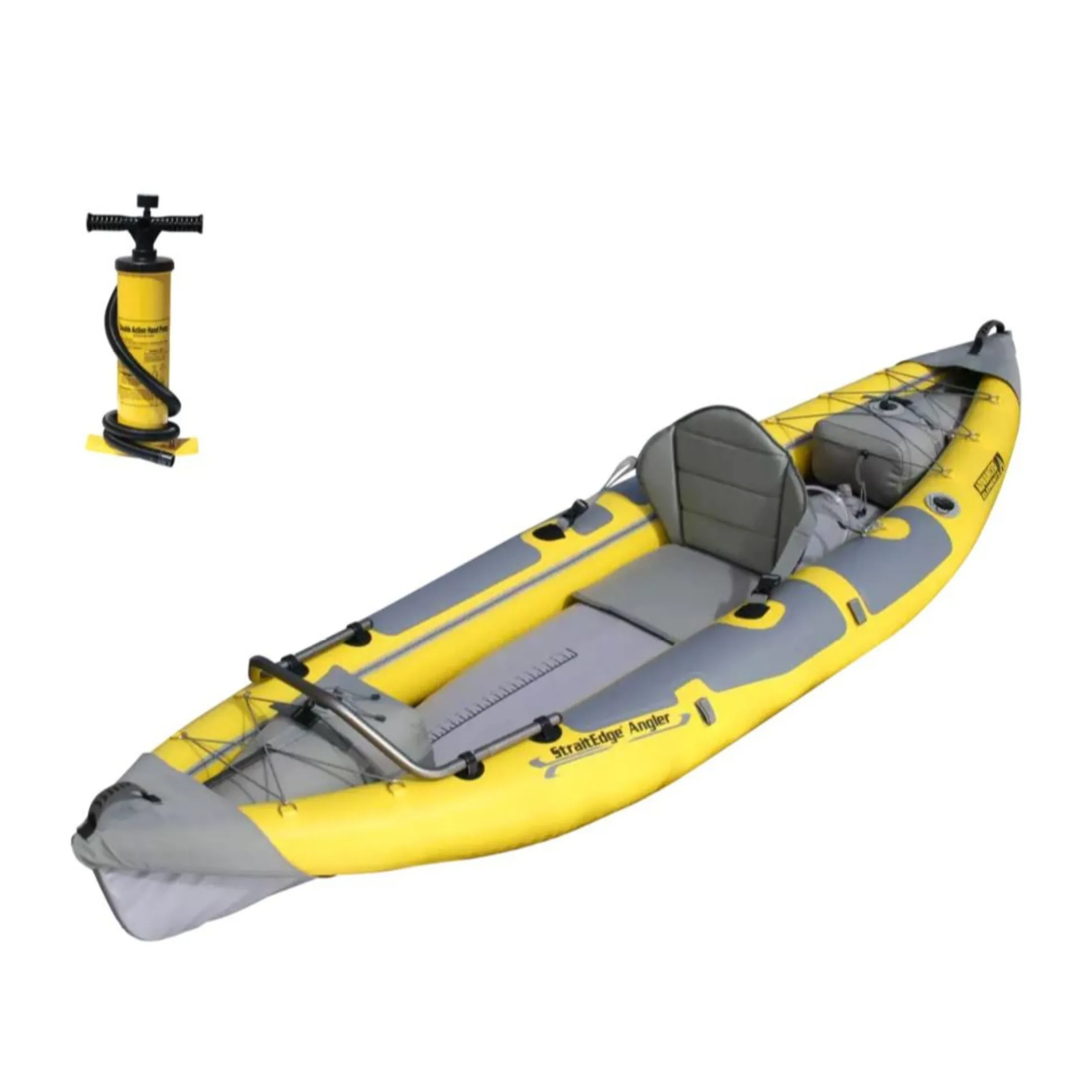 Strait Edge Inflatable kayak with pump