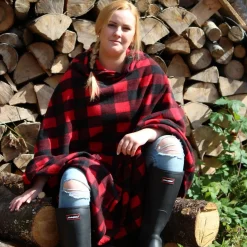 The Camp Polar poncho - Women's