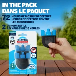 Thermacell E-ZoneGuard Rechargeable Mosquito Repellent Refill 72-Hour Pack