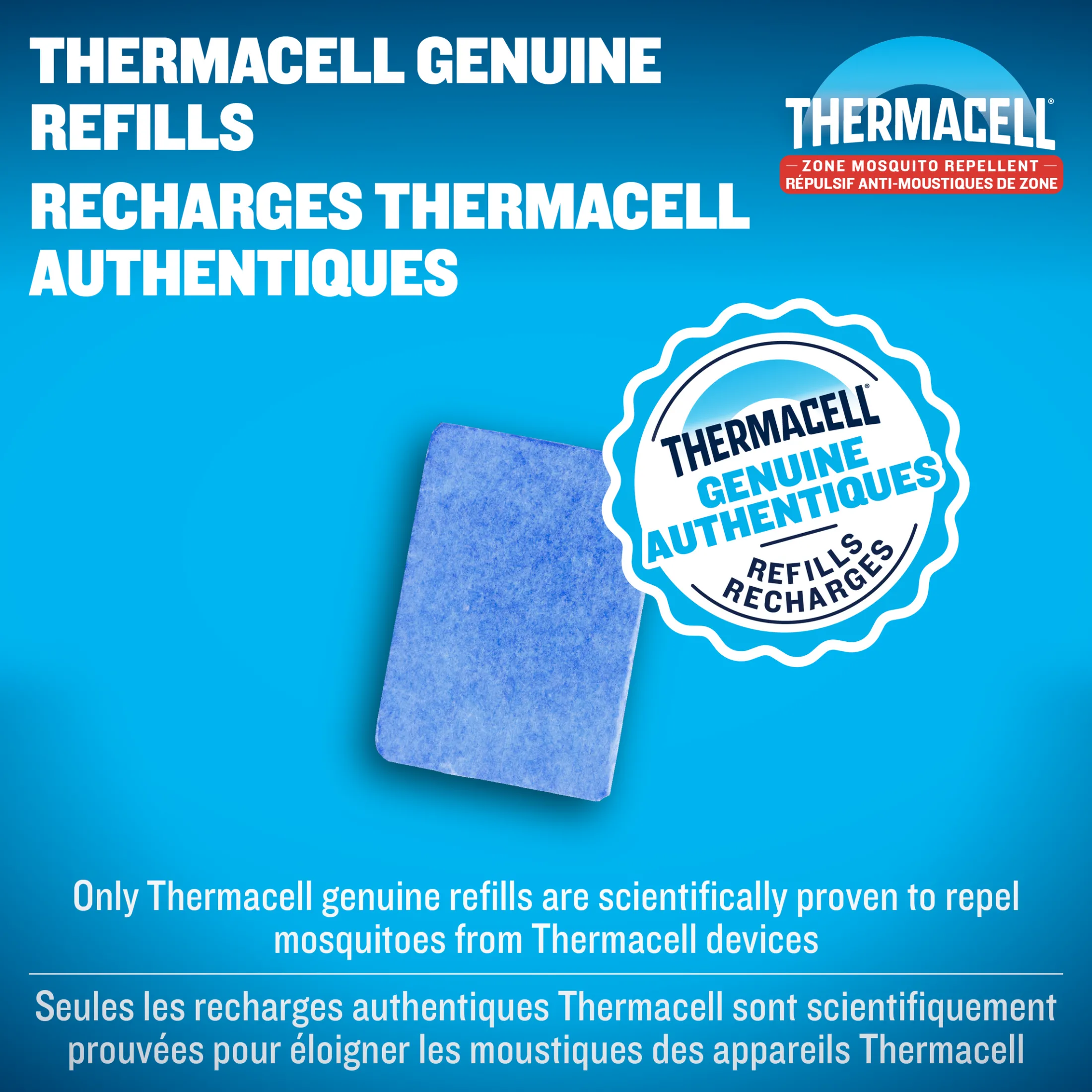 Thermacell Fuel-ZoneGuard Backpacker Mosquito Repellent Mat Refill